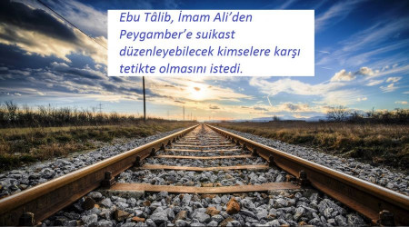 Peygamberin, sırtını dayadığı iman abideleri