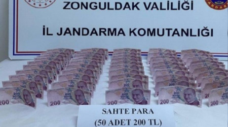 Piyasaya sahte para süren kalpazanlar yakalandı