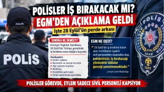 Polisler i� b�rakacak m�? EGM�den a��klama geldi