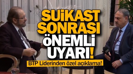 Prof. Dr. Haydar Baş uyardı!