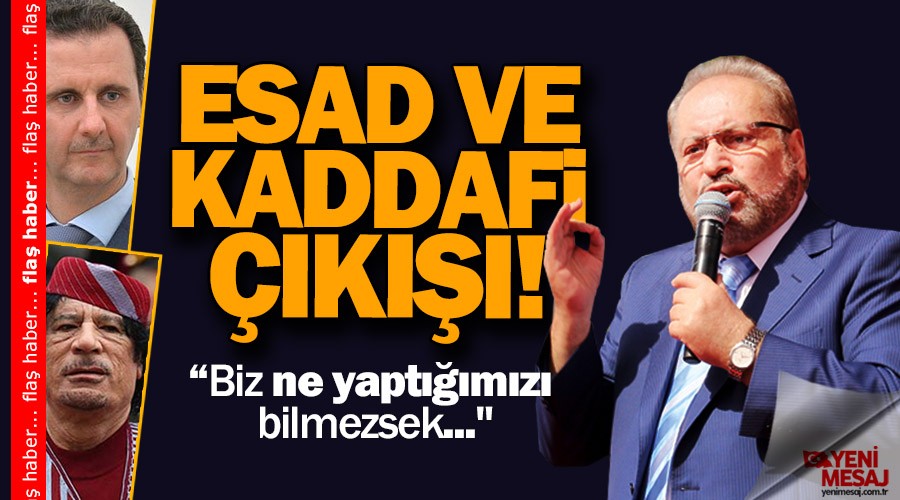 Prof. Dr. Haydar Baş'tan 'Esad ve Kaddafi' açıklaması!