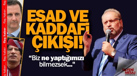 Prof. Dr. Haydar Baş'tan 'Esad ve Kaddafi' açıklaması!
