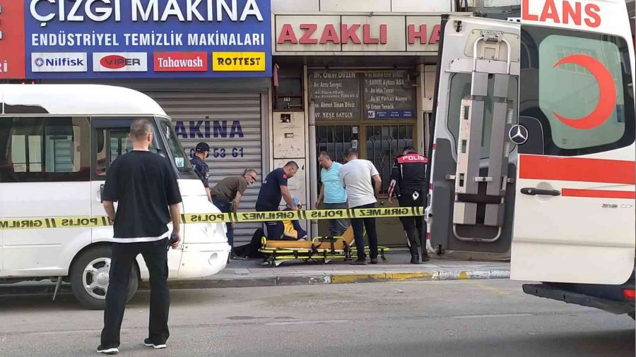 Rehin alınan kadını polis kurtardı