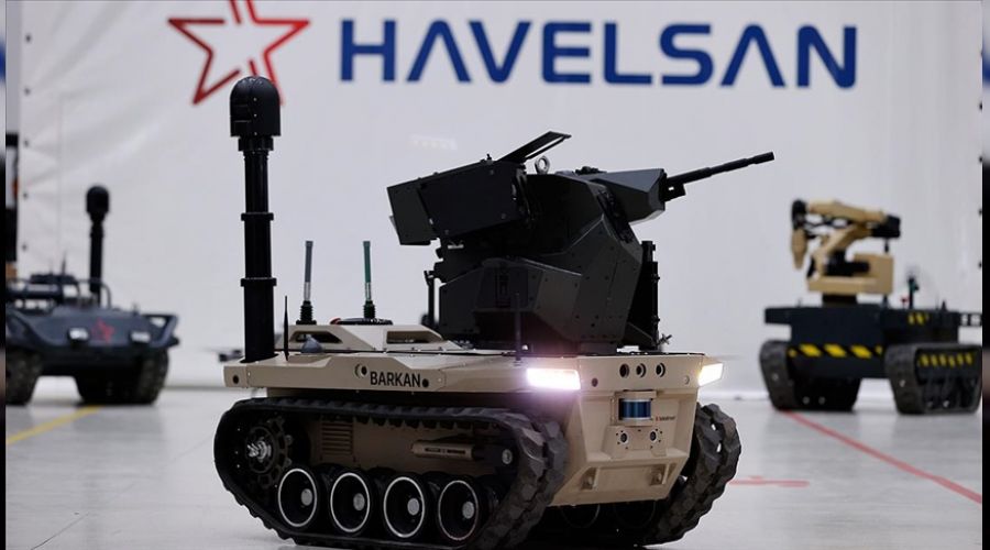 Robot asker Barkan g�reve haz�rlan�yor