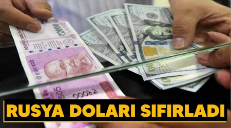 Rusya dolar sfrlad