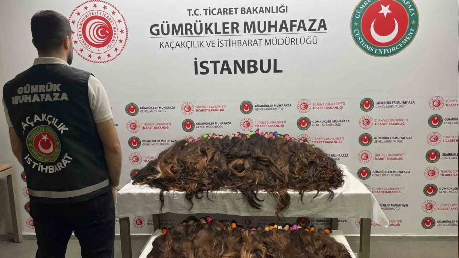 Sabiha G�k�en'de 68 kilo insan sa�� ele ge�irildi