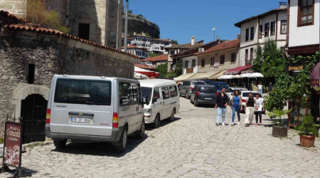 Safranbolu'da park sorunu turizmi baltalıyor