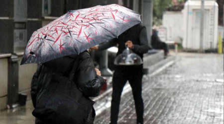 Samsun'a 37,1 kilo yağış düştü
