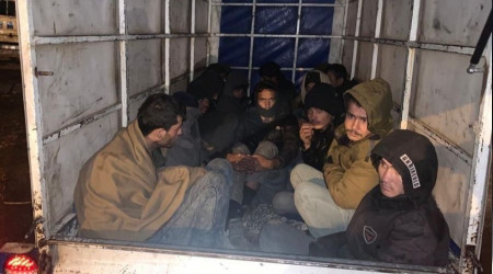 Şanlıurfa'da 45 kaçak göçmen yakalandı