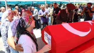Şehit Piyade Astsubay Çavuş Mehmet Ali Horoz son yolculuğuna uğurlandı