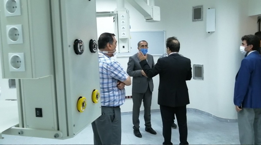 Şehit Rıdvan Çevik Devlet Hastanesi'ne PCR test cihazı