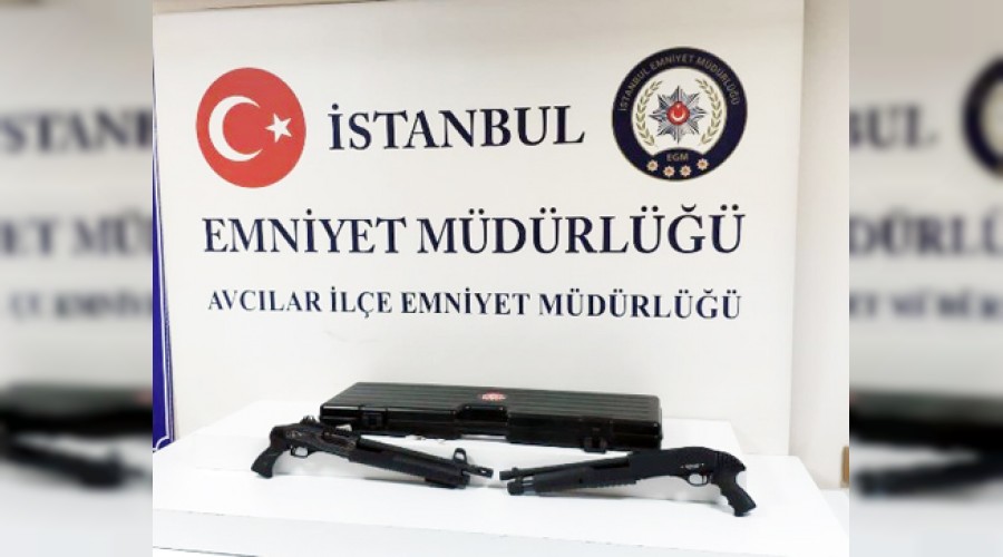 Silah hırsızları yakayı ele verdi