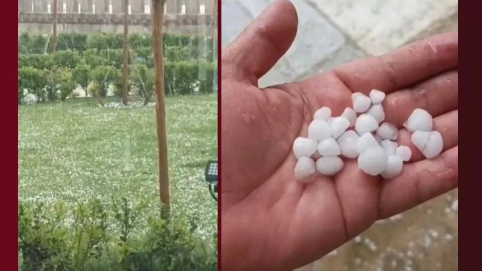 Silivri'de dolu ya���� etkili oldu