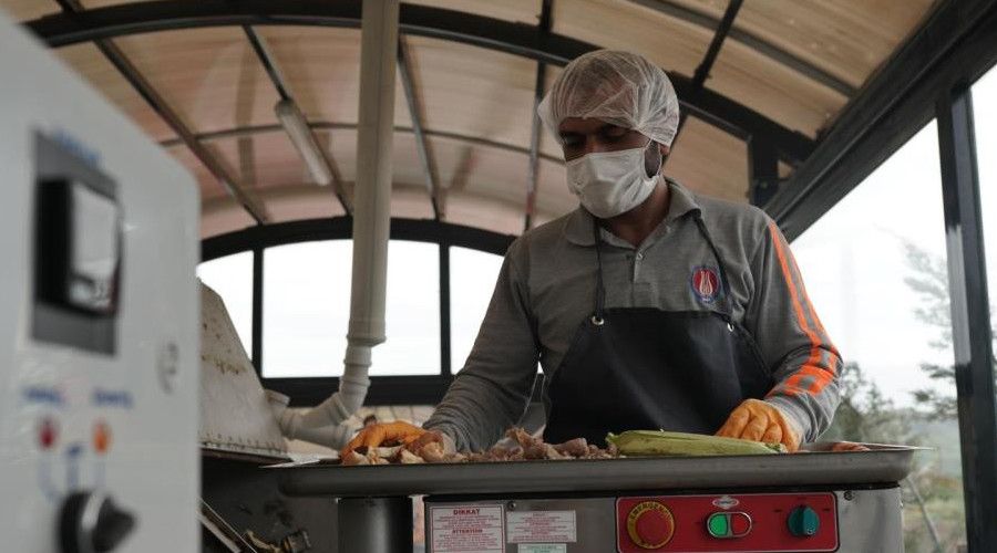 Sincan Belediyesinden sokak hayvanlar�na ya� mama tesisi 