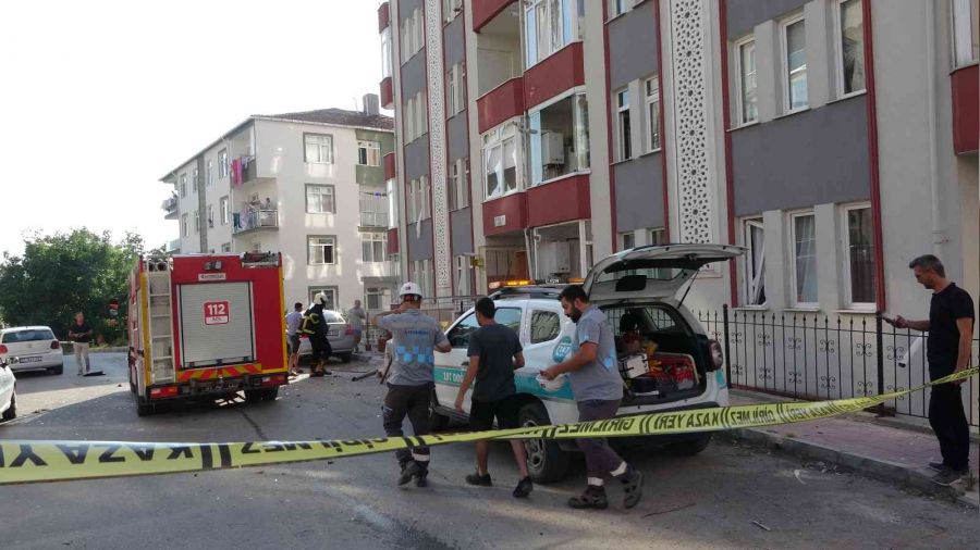 Sinop'ta doğalgaz patlaması: 1 yaralı
