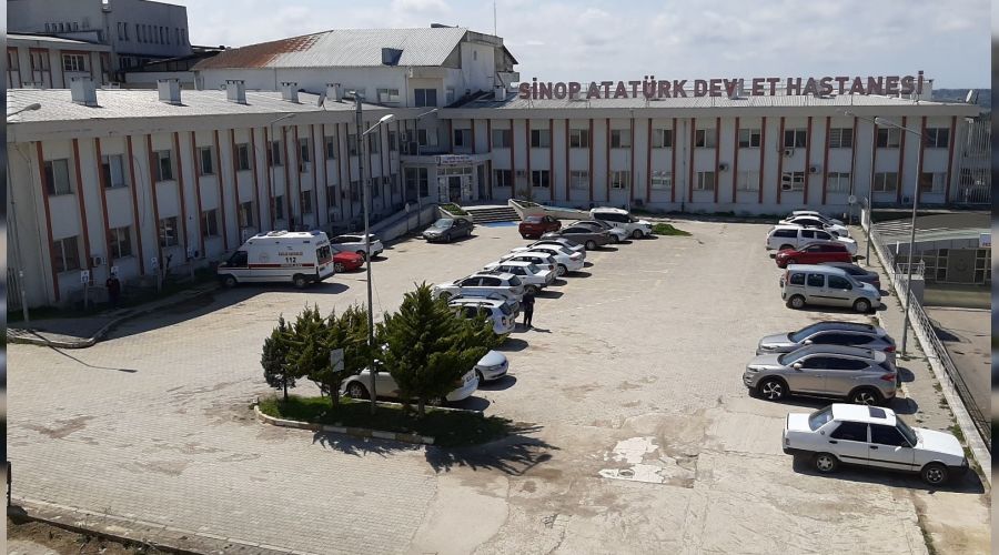 Sinop'ta sokaklar da hastaneler de yo�un