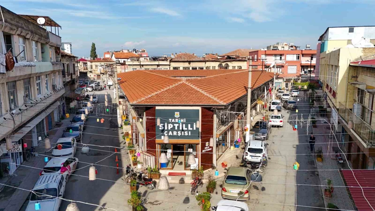 Siptilli Çarşısı Gastronomi Sokağı'na dönüştürülüyor