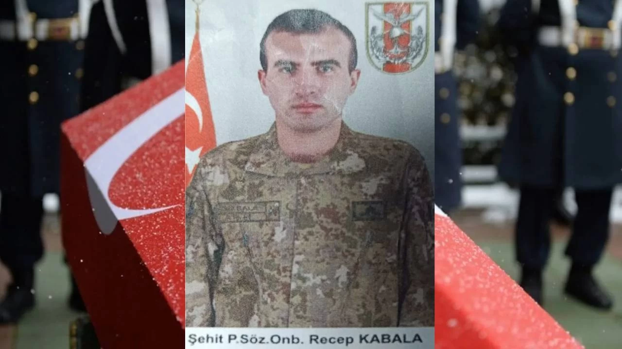 Şırnak'ta Pençe-Kaplan şehidi için tören düzenlendi