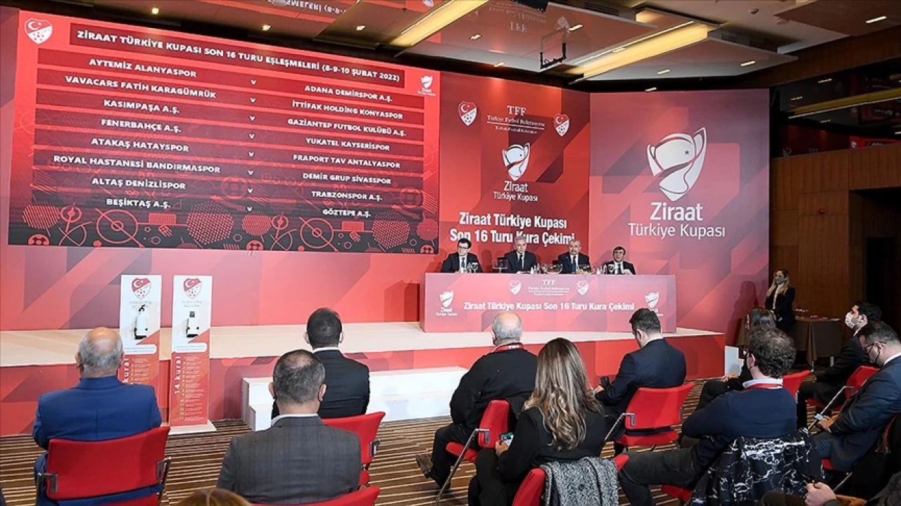 Son 16 turu kuraları çekildi