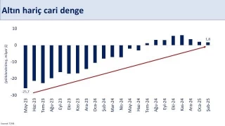 ubatta yllk cari ak 12,8 milyar dolar oldu