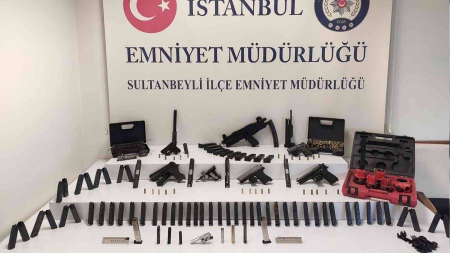Sultanbeyli'de silah ticareti yapan şahıs yakalandı