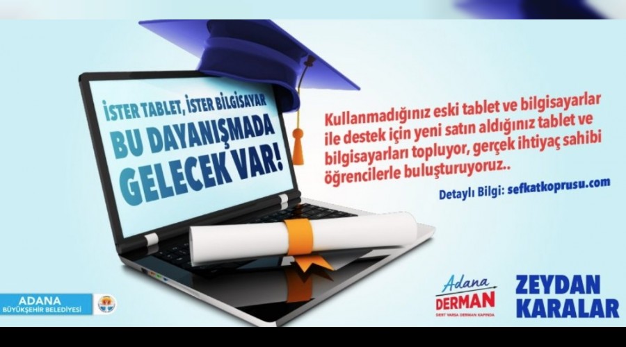 Tablet ve bilgisayar toplama kampanyası