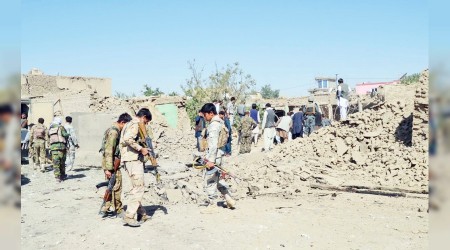 Taliban istihbarat binasına saldırdı