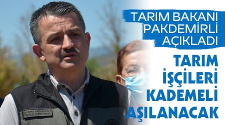 Tarm iileri kademeli alanacak