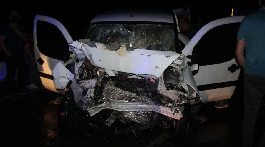 Tekirdağ'da feci kaza: 7 yaralı