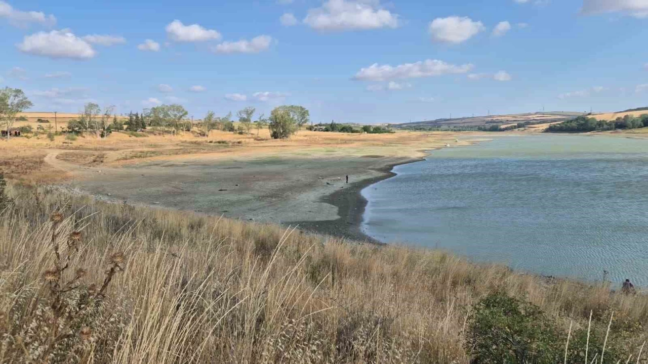 Tekirda�'da g�lette kurakl�k alarm�: Su seviyesi y�zde 5'e d��t�