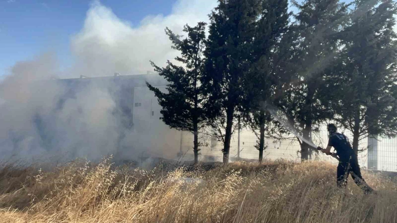 Tekirda�'da korkutan yang�n