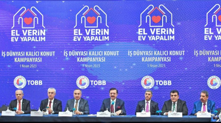 TOBB'dan deprem iin dev kampanya