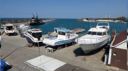 Trabzon'da yatlar ve tekneler yaz sezonuna hazırlanıyor