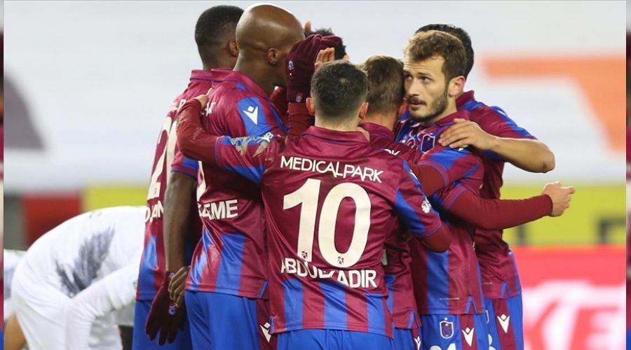 Trabzonspor zirve yolunda hata yapmadı