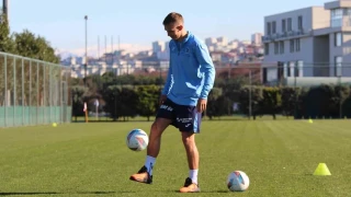 Trabzonspor'dan ayr�ld� u�u�a ge�ti