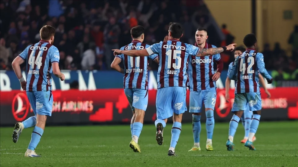 Trabzonspor�un, 792 g�nl�k �b�y�k ma� galibiyet� �zlemi