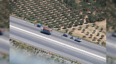 Trafik ihlalleri havadan da tespit ediliyor