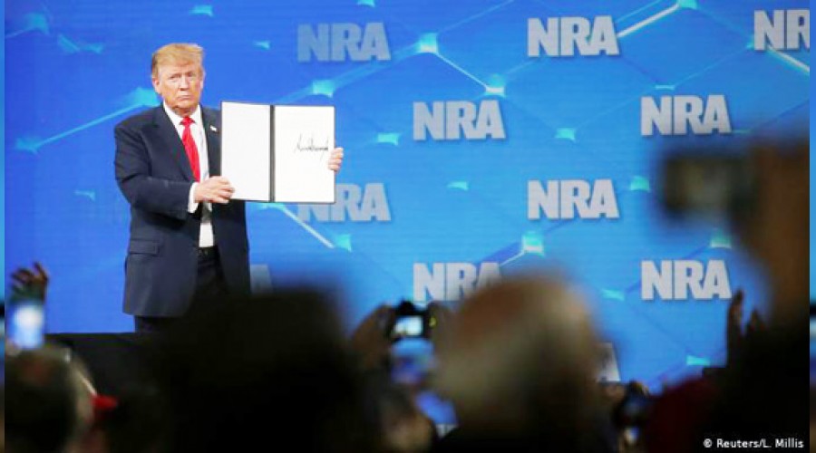 Trump silah anlaşmasından çekiliyor