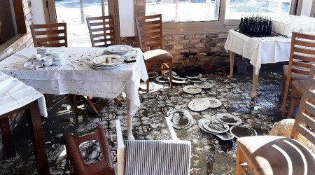 Tsunaminin vurduğu Sığacık Mahallesinden görüntüler