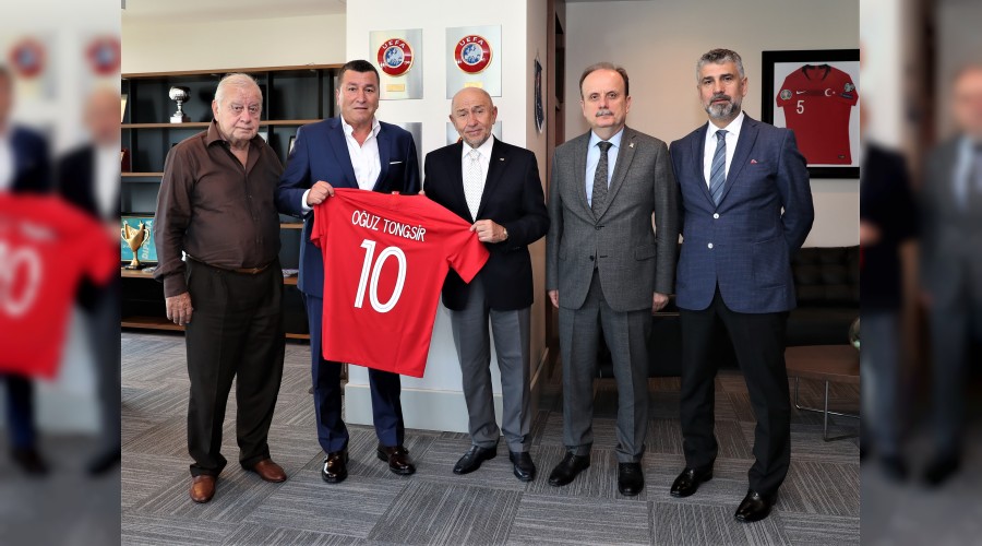 TSYD'den TFF Ba�kan� Nihat �zdemir'e ziyaret