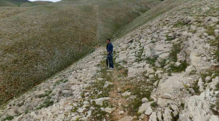 Tunceli'de, 3 bin yıl önceye ait olduğu düşünülen yol bulundu