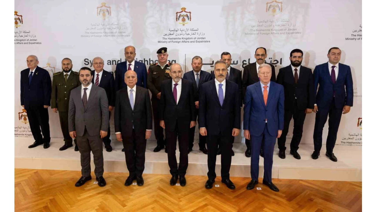 Türkiye, Ürdün, Irak, Suriye ve Lübnan'dan Beşli Güvenlik Zirvesi
