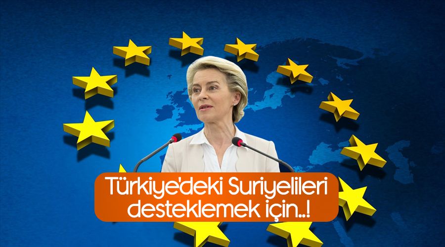 Türkiye'deki Suriyelileri desteklemek için..!