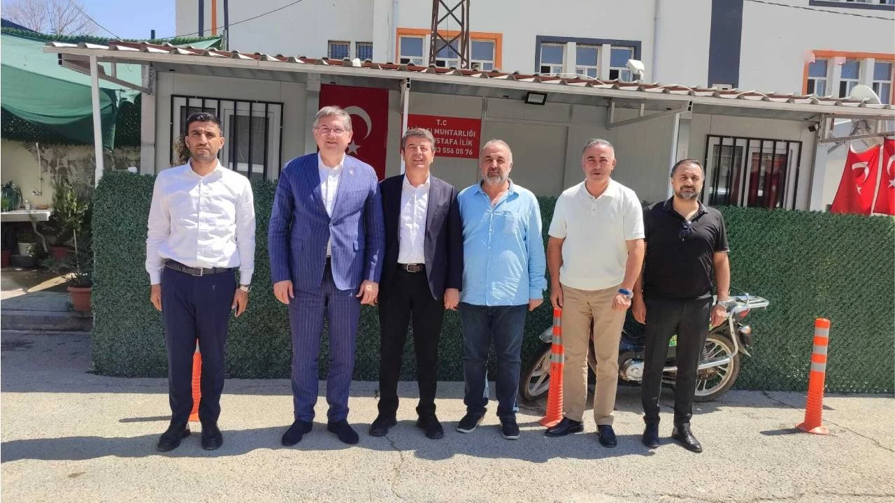 Tutdere'ye destek ziyareti