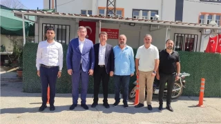 Tutdere'ye destek ziyareti