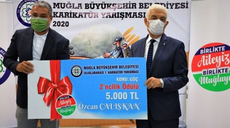 Uluslararası Karikatür yarışmasının ödülleri verildi