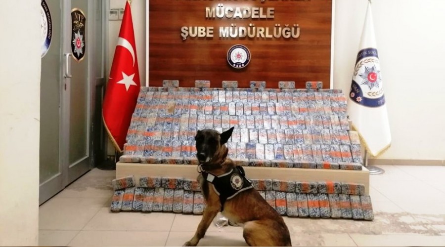 Van'da 205 kilo 840 gram eroin ele geçirildi
