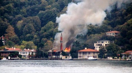 Vaniköy Camii yangınında takipsizlik kararı