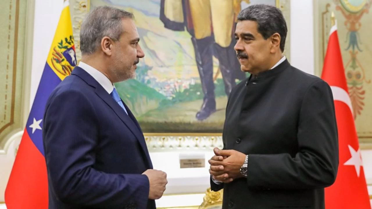 Venezuela Devlet Başkanı Maduro, Dışişleri Bakanı Fidan'ı kabul etti