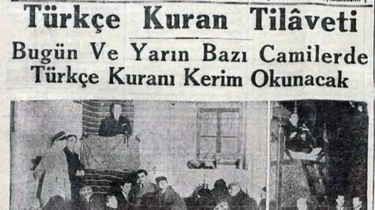 Yerebatan Camii’nde Yasin tercümesi